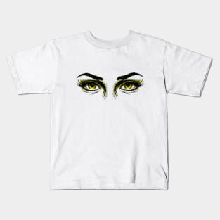 yellow eyes Kids T-Shirt